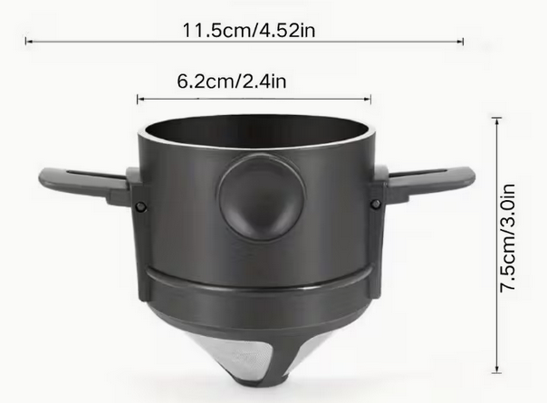 Filtro reutilizable para café
