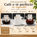 Filtro desechable para café